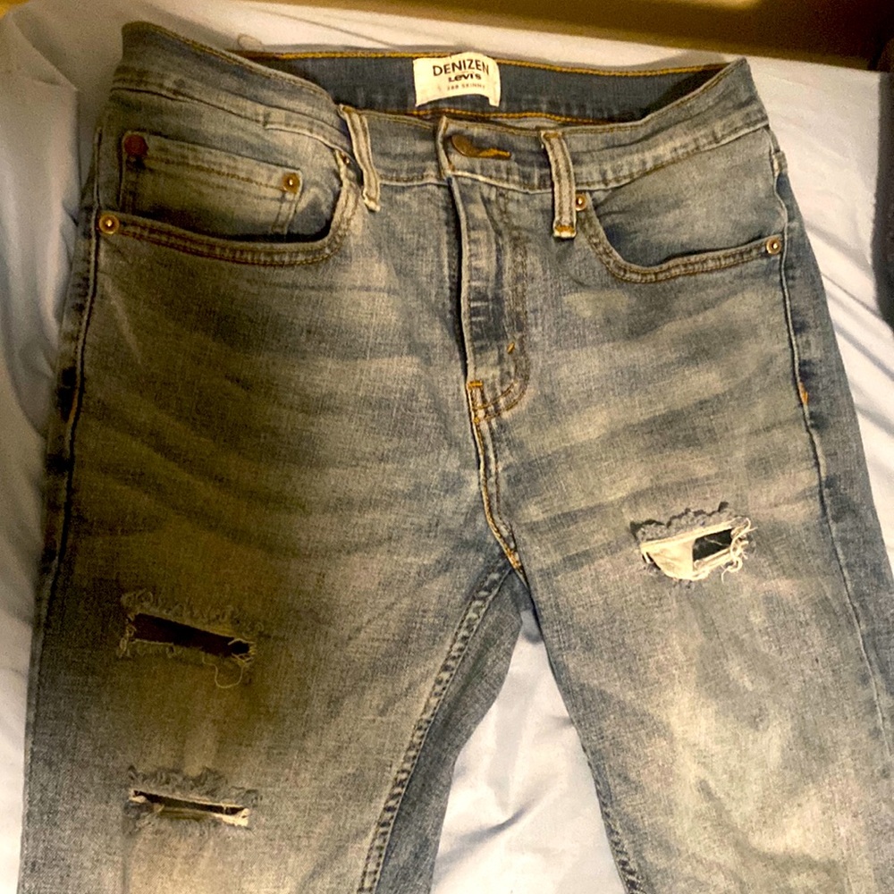 Levi Strauss,Blue Denim Jeans,32-30,30-30